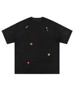 シンプルでゆったりとした半袖