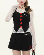 フェイクツーピース長袖