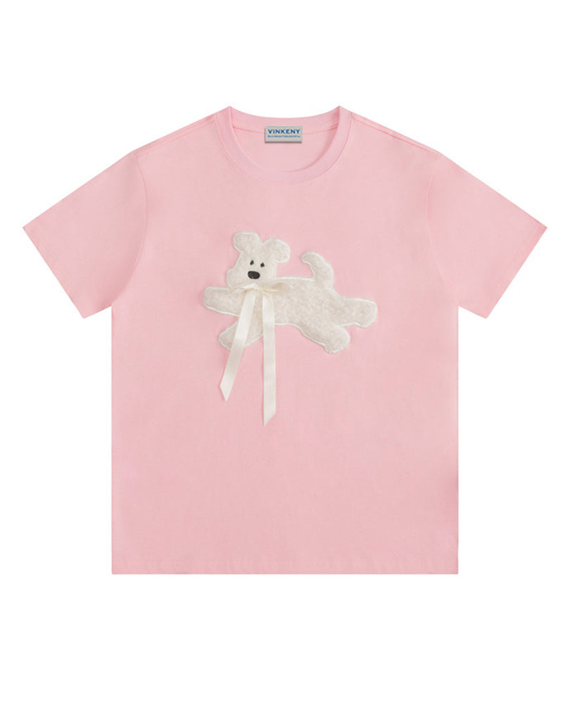 かわいい刺繍の半袖