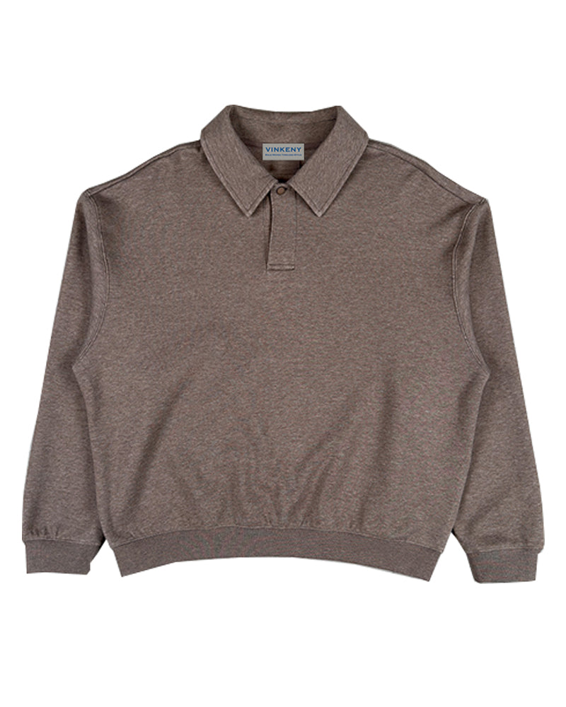 320g Casual polo sweatshirt
