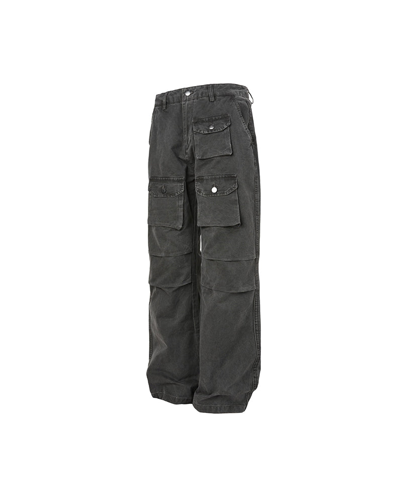 레트로 심플 스트레이트 진