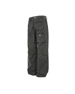 레트로 심플 스트레이트 진