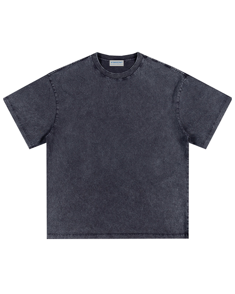 260g Vintage-wash short-sleeve tee