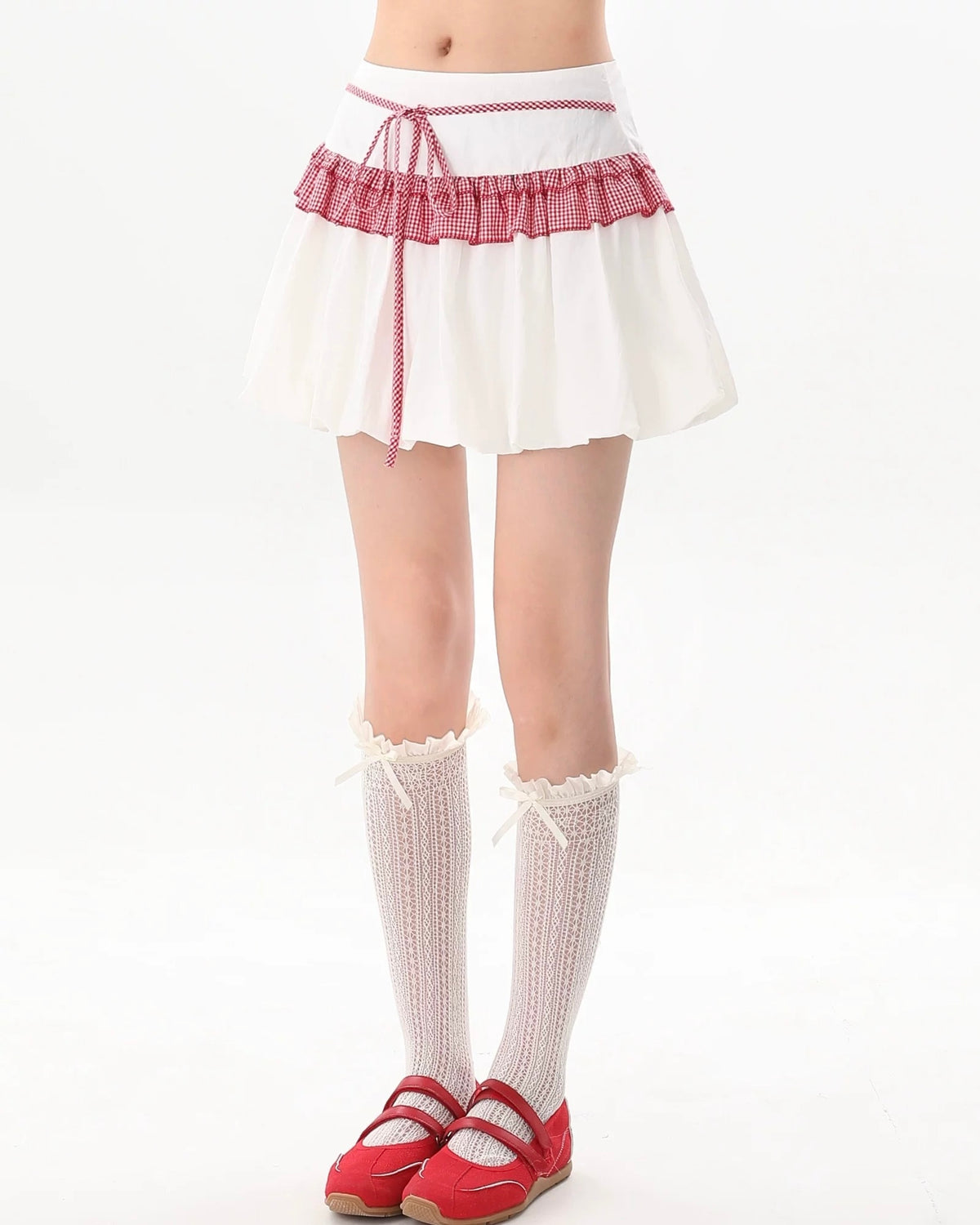 귀여운 개성 스커트