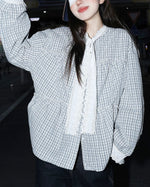 심플한 루즈한 긴팔 셔츠