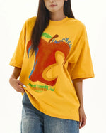 シンプルでゆったりとした半袖