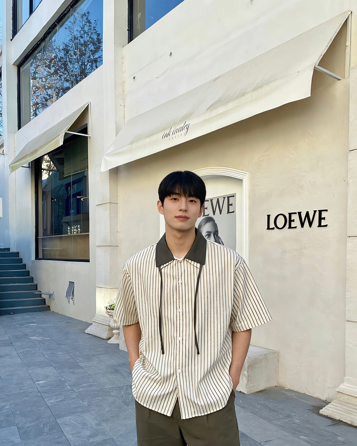 Striped Short-Sleeve Shirt