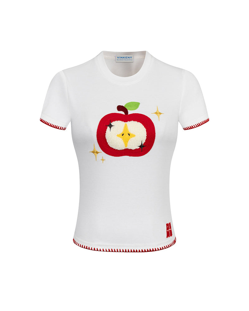 シンプルアップル半袖