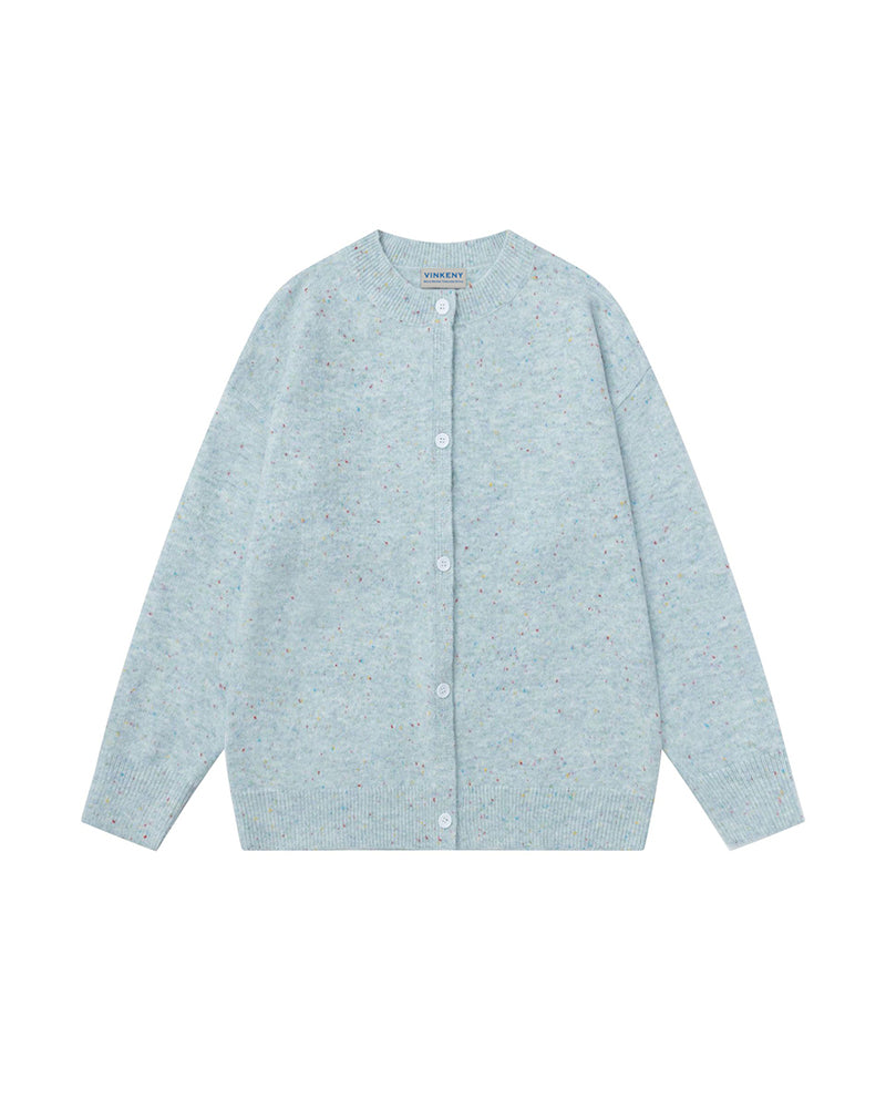 Simple loose cardigan sweater