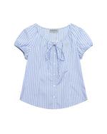 ストライプの半袖シャツ