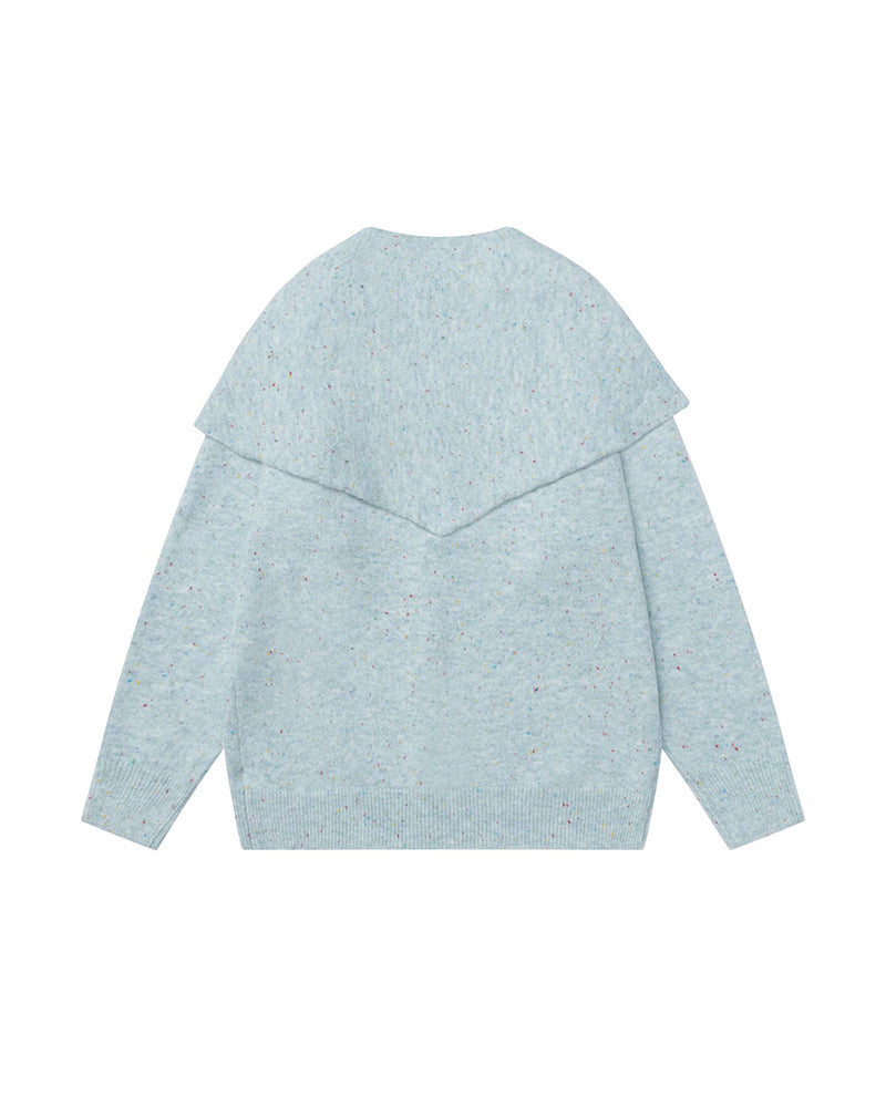 Simple loose cardigan sweater