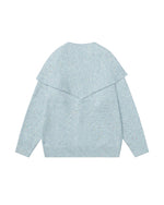 Simple loose cardigan sweater