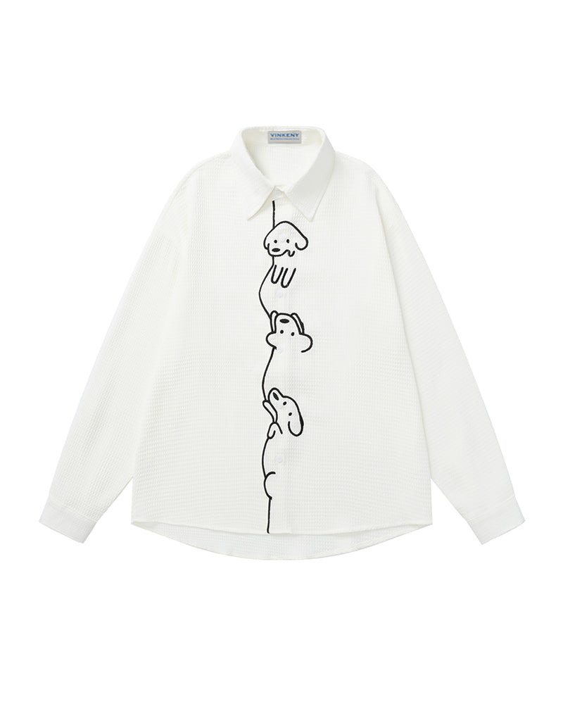 재밌는 긴팔 셔츠