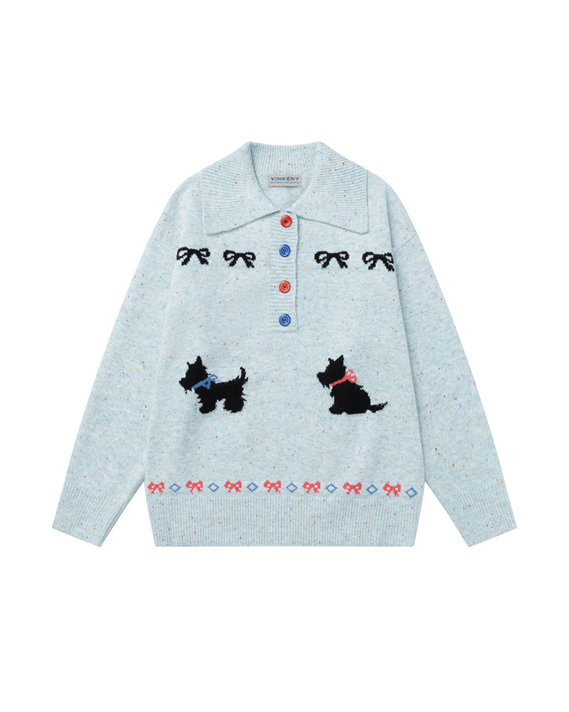 楽しいプルオーバーセーター