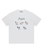 漫画のゆったりとした半袖