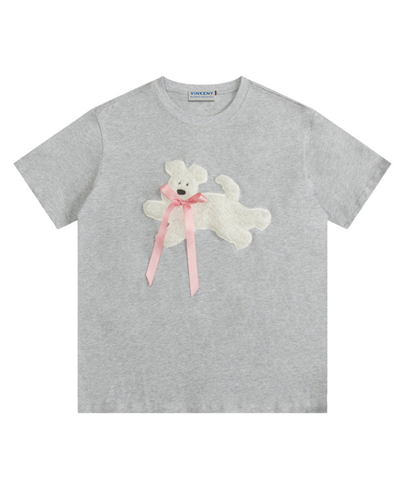 かわいい刺繍の半袖