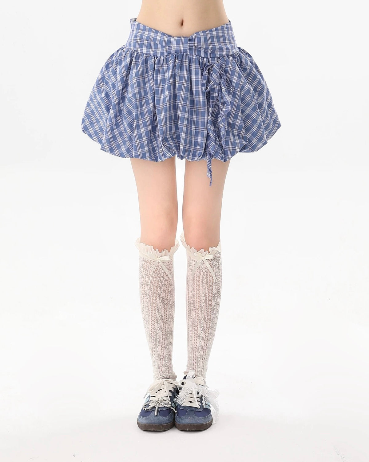 シンプルなデザインのショートスカート