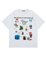 漫画のシンプルな半袖