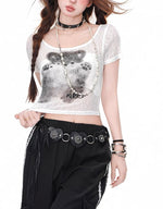 シンプルなスリムな半袖