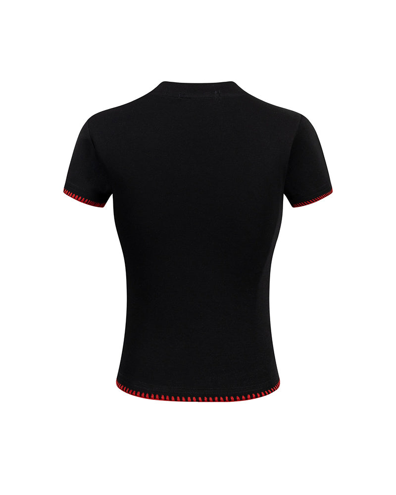 シンプルアップル半袖