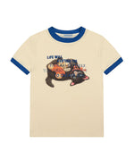 かわいい女の子のゆったりとした半袖