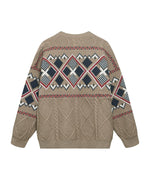 レトロなカップルセータージャケット