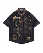 ヴィンテージストライプ半袖シャツ