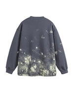 라운드넥 그래피티 스웨트셔츠