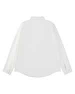 レトロなシンプルな長袖シャツ