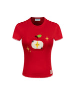 シンプルアップル半袖