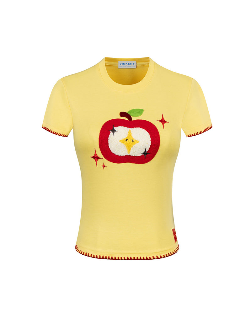 シンプルアップル半袖