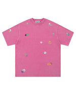 シンプルでゆったりとした半袖