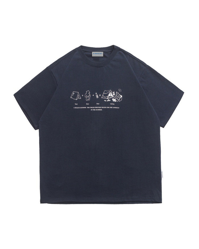 재미있는 패턴의 반팔