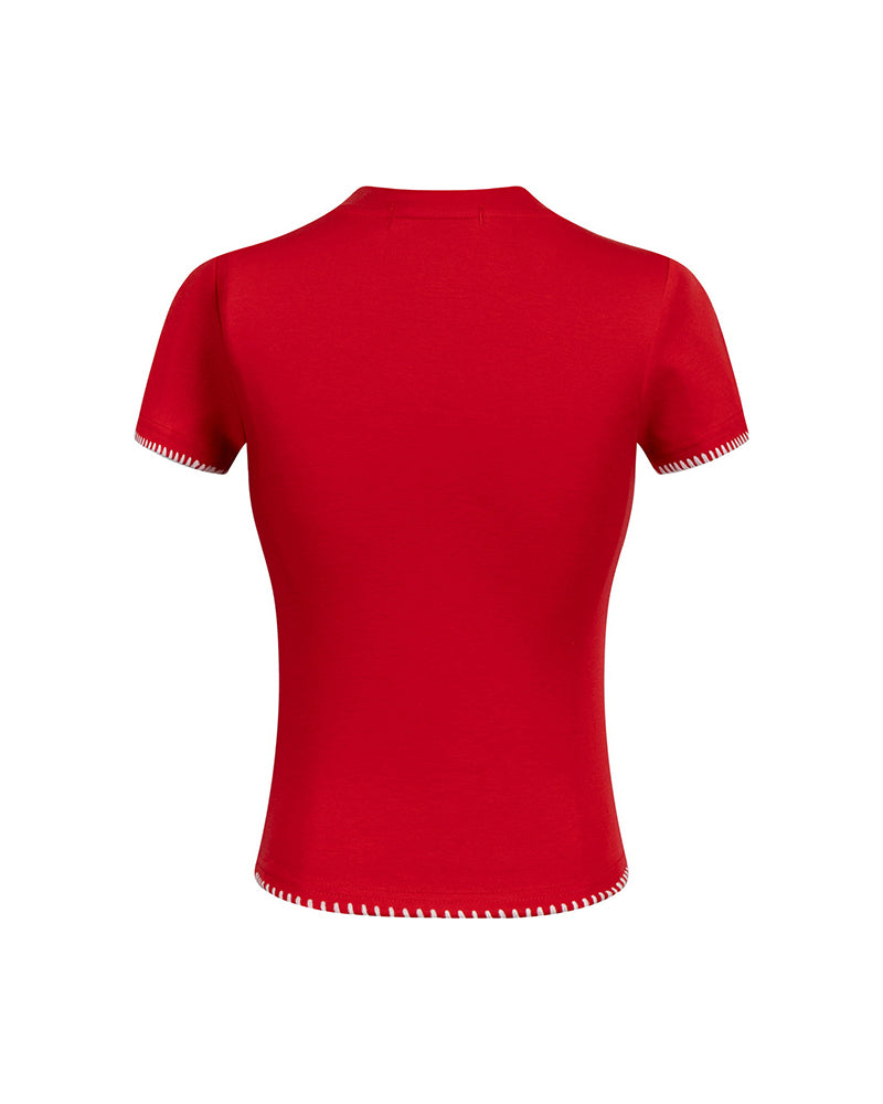 シンプルアップル半袖