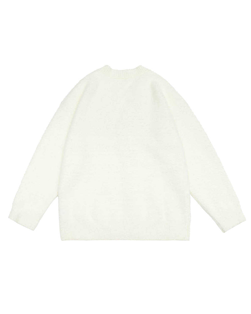 ゆったりとしたカップルセーター