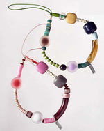 ミックスビーズネックレス