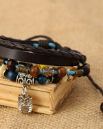 かわいいフクロウのブレスレット