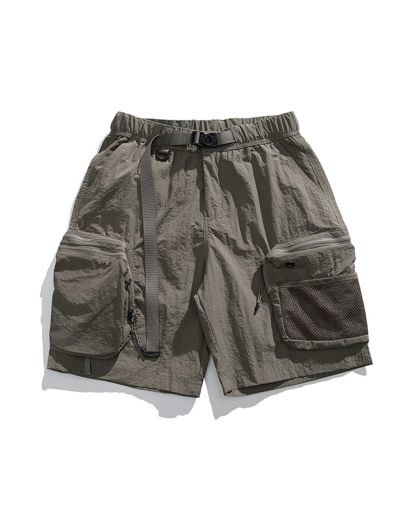 Outdoor quick-drying cargo shorts