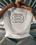 スプライススポーツ刺繍半袖