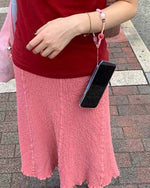 ミックスビーズネックレス