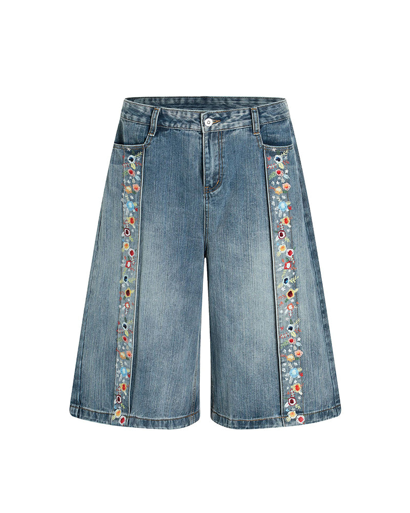 Vintage washed shorts