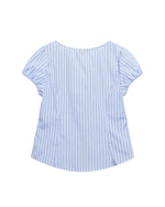 ストライプの半袖シャツ