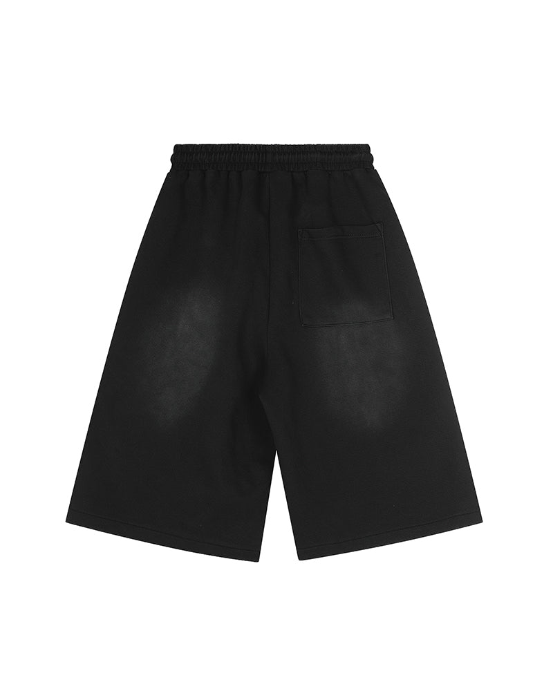 Sticker casual shorts