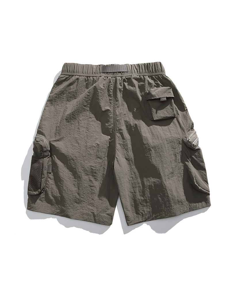 Outdoor quick-drying cargo shorts