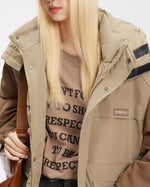 ヴィンテージのゆったりとしたコットンジャケット