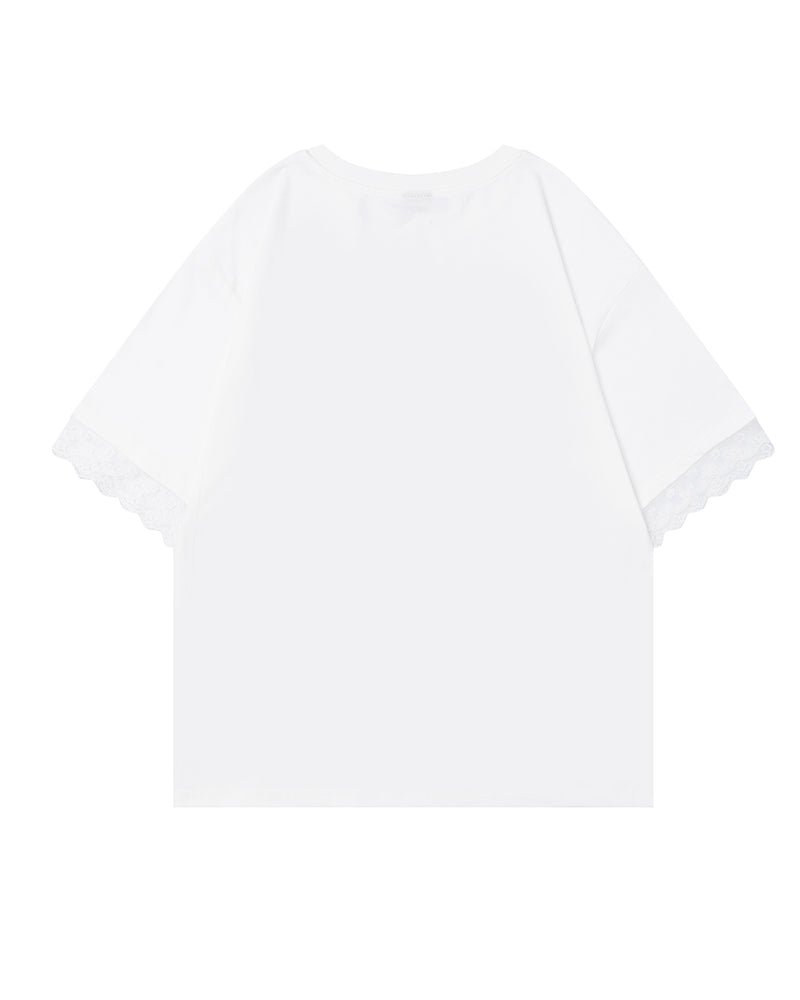 Cute loose short sleeves