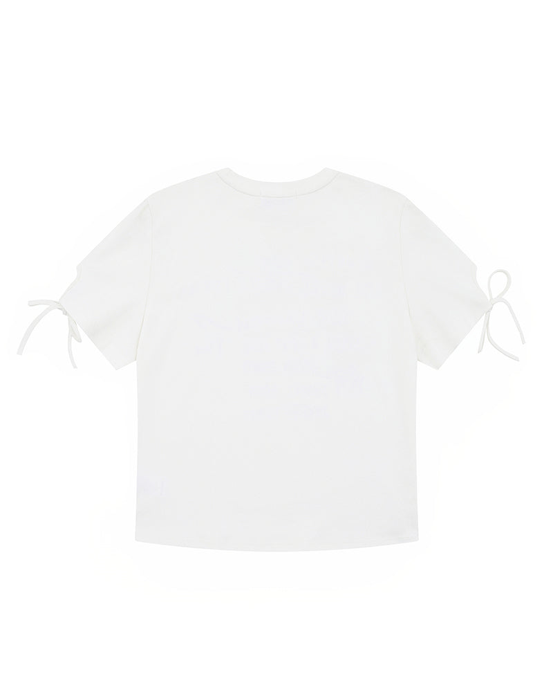 Simple design short sleeves