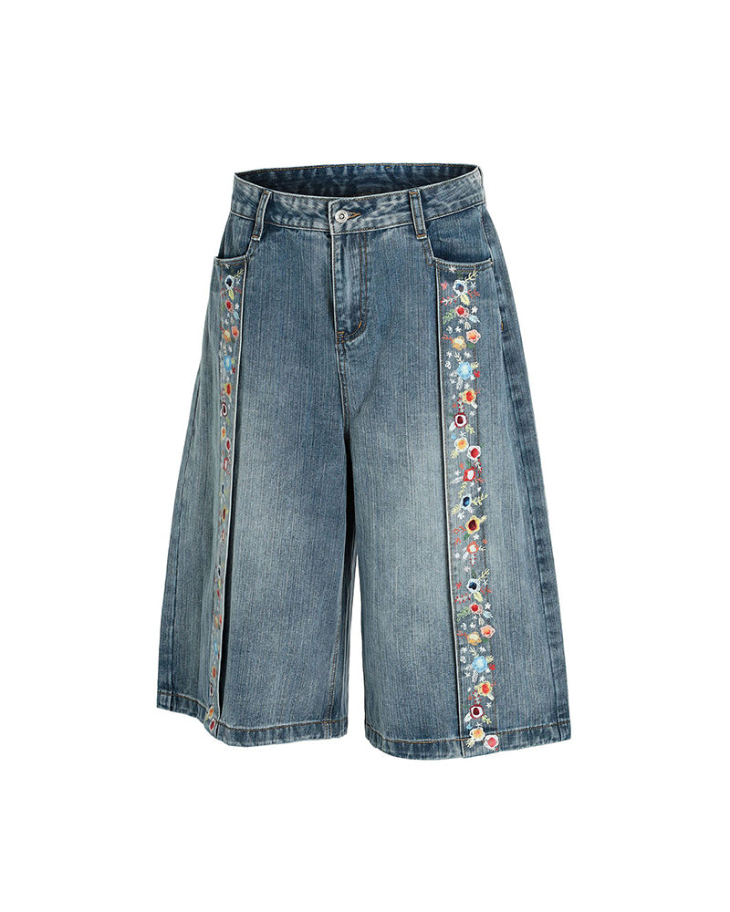 Vintage washed shorts