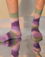 カラーグラデーションソックス