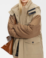 ヴィンテージのゆったりとしたコットンジャケット